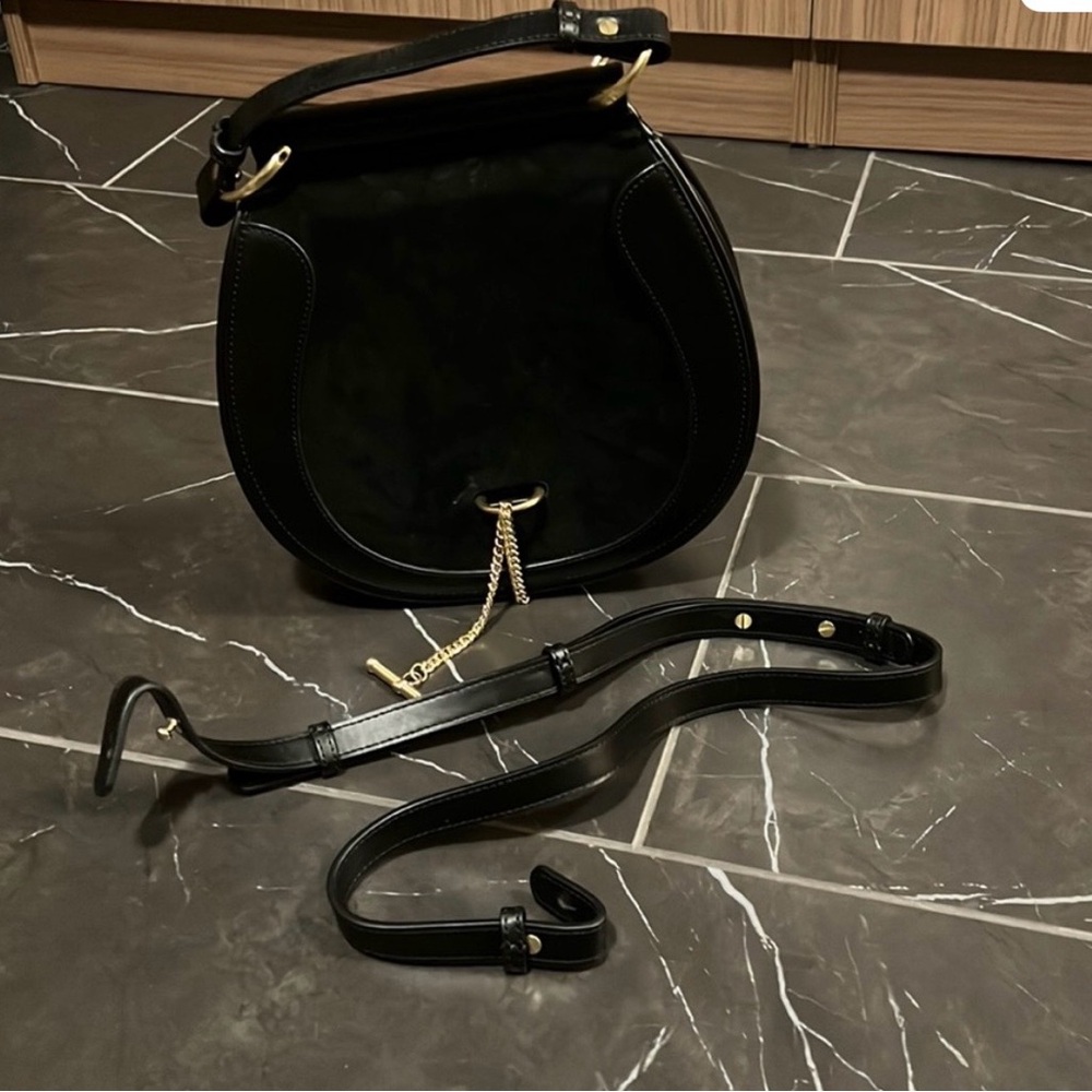 Sancia the Label Leather and Suede Bag